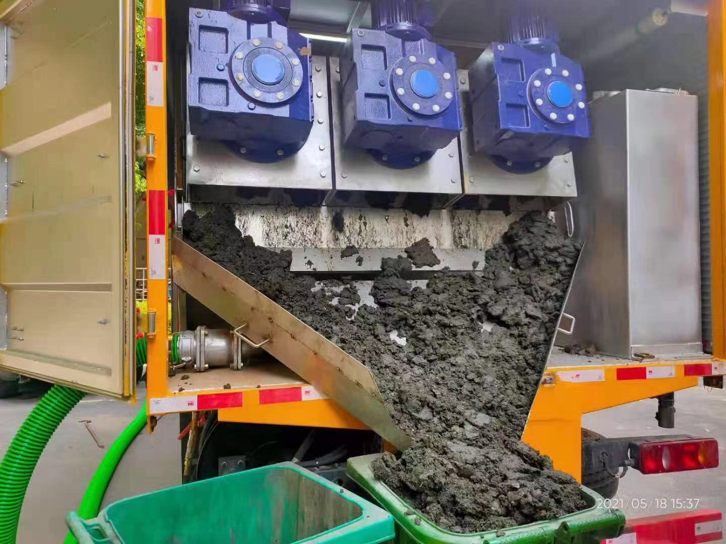 克拉玛依化粪池清掏城市维护站-泥浆净化干湿分离处理